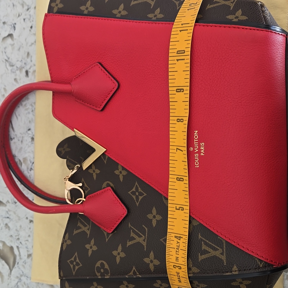 Louis Vuitton Kimono Red and Brown Monogram  Bag with Dust Bag - Picture 17 of 17